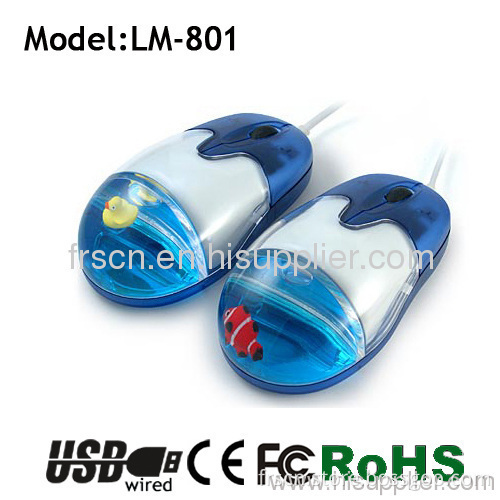 Lm-801 Wired Or Wireless Gift Liquid Mouse